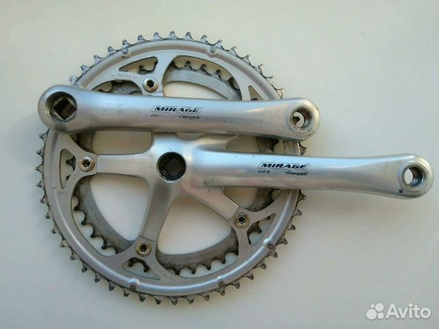 Система шатунов для шоссейного велосипеда