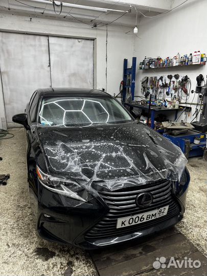 Оклейка автомобилей пленкой полировка фар