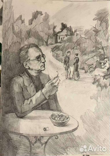 Картина Вишневый сад