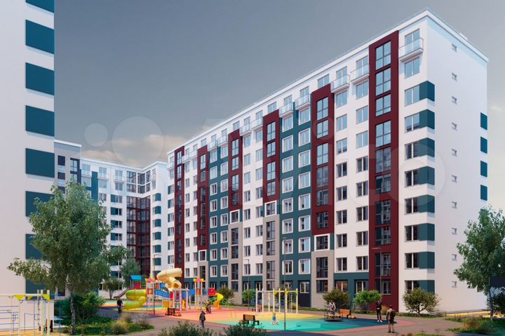 2-к. квартира, 58,3 м², 9/10 эт.