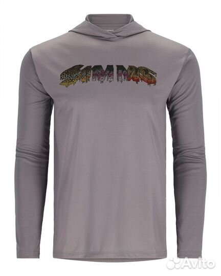 Термофутболка Simms Tech Hoody: S, M, L, XL, XXL