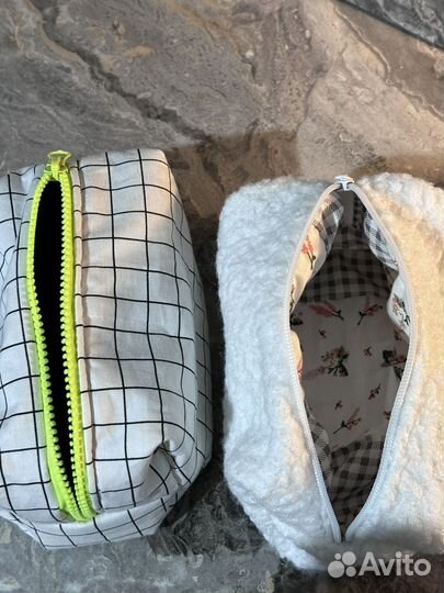 Косметичка тедди ручной работы