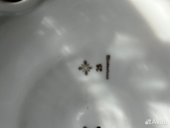 Супница фарфор мадонна Чехословакия