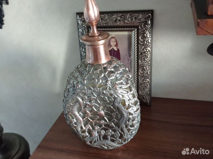 Бутыль в медной оплетке