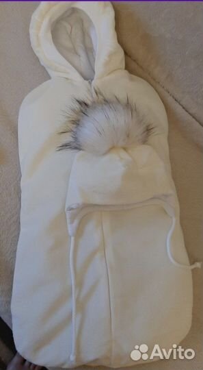 Зимний конверт на выписку