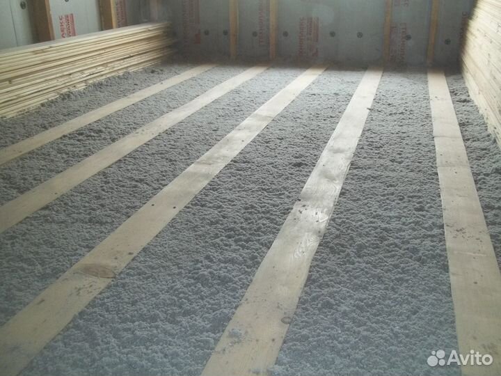 Универсальный сыпучий утеплитель