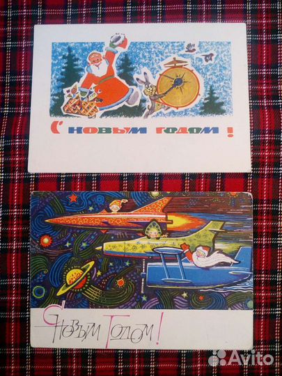 Открытки В.Зарубина. Редкие. Подписанные