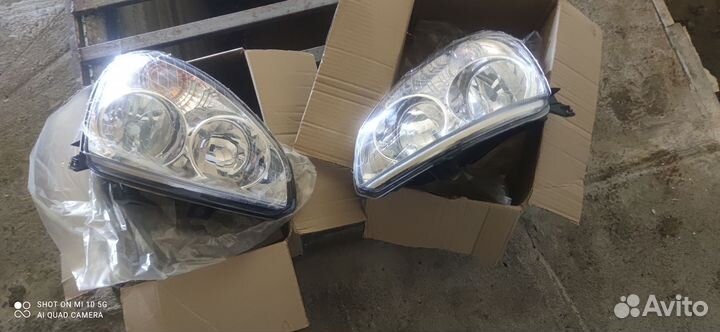 Передние фары на priora