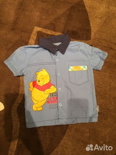 Рубашки (Gap, Disney,FF) на мальчика от 2-3