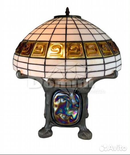 Лампа настольная витражное стекло стиль Тиффани
