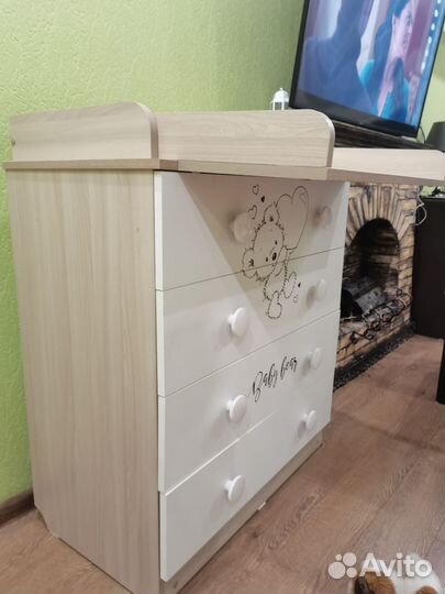 Комод детский с пеленальным столиком