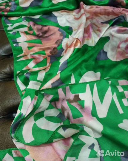 Палантин шелковый 175х65 италия