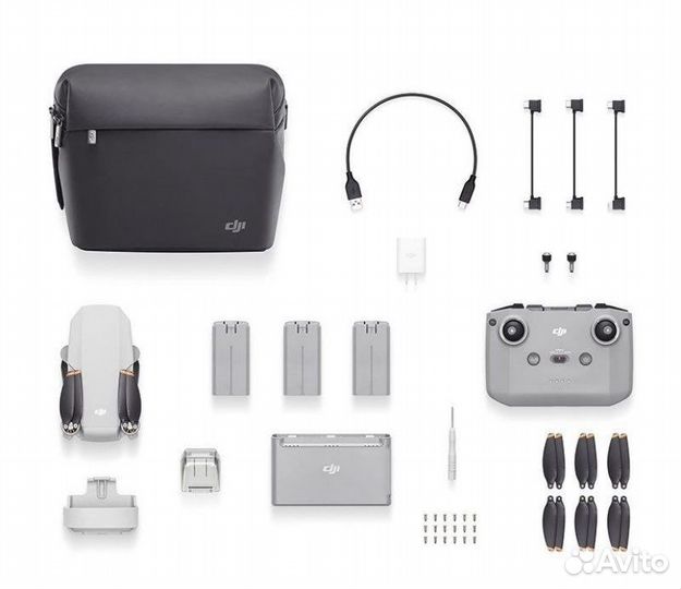 Квадрокоптер DJI Mini 2 Fly More Combo