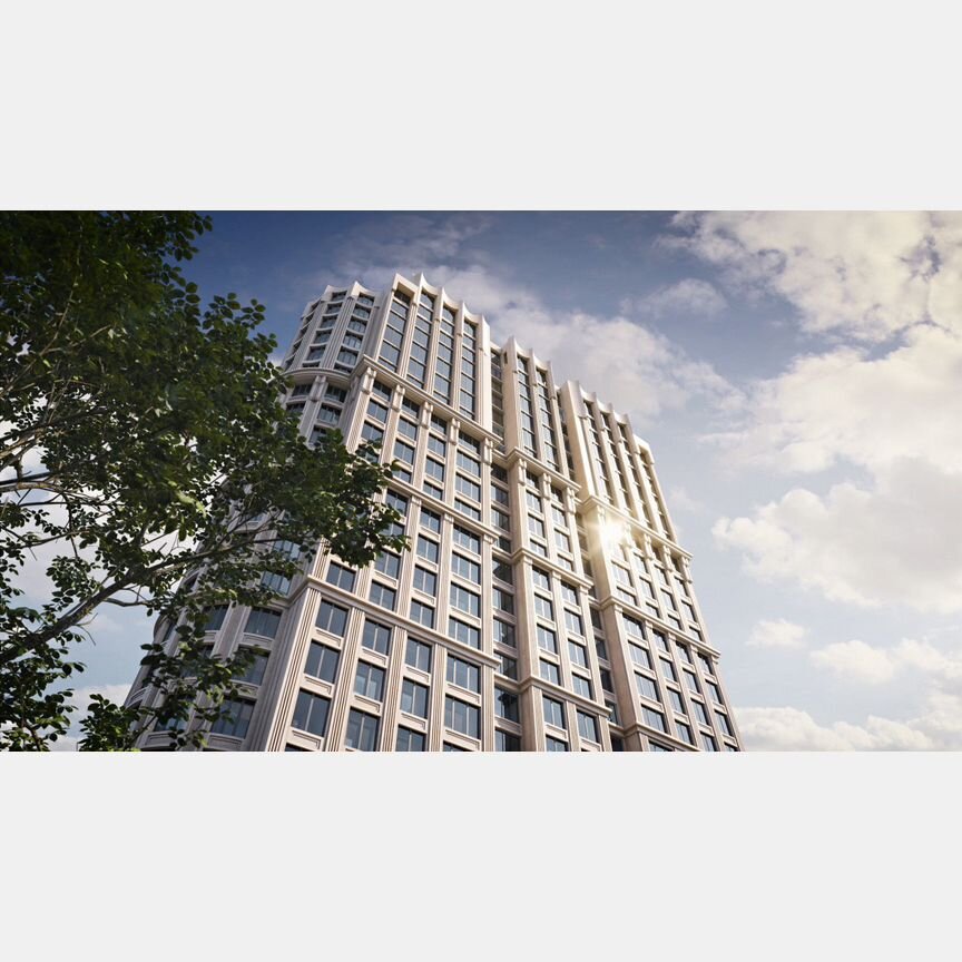 2-к. квартира, 56,7 м², 4/25 эт.