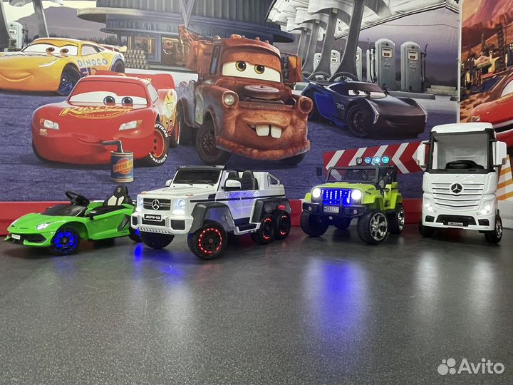 Аренда детских электромобилей