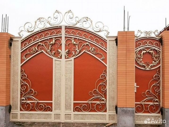 Кованные ворота
