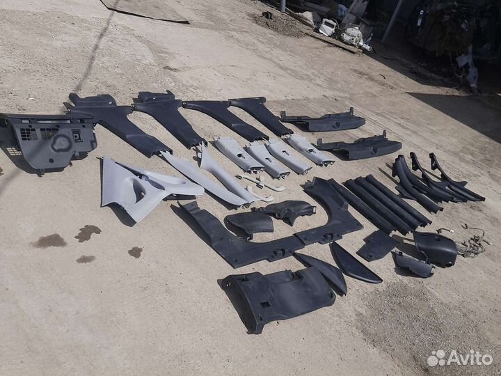 Накладки пластик салона Hyundai Sonata 6