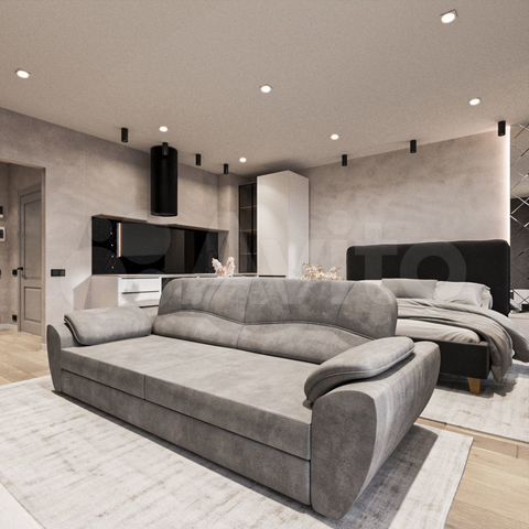 2-к. апартаменты, 48,1 м², 3/5 эт.