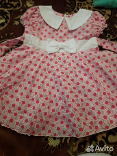 Платье для девочки 86 92