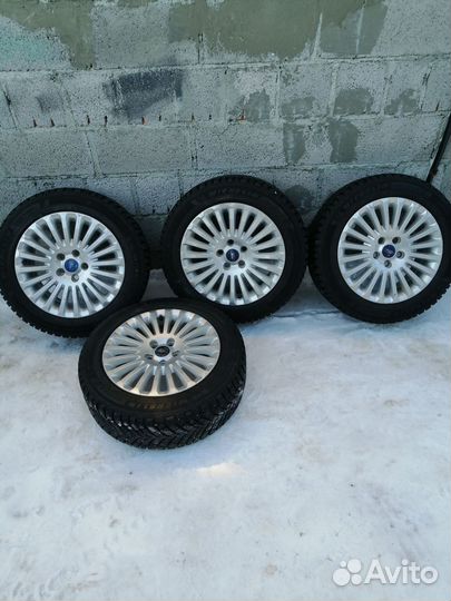 Зимняя резина на дисках ford focus 2 r16