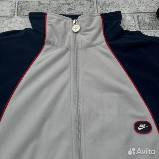 Ветровка Велюровая Nike Fleece Retro Jacket 2004г