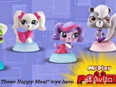 Littlest Pet Shop фигурка Macdonalds коллекционная