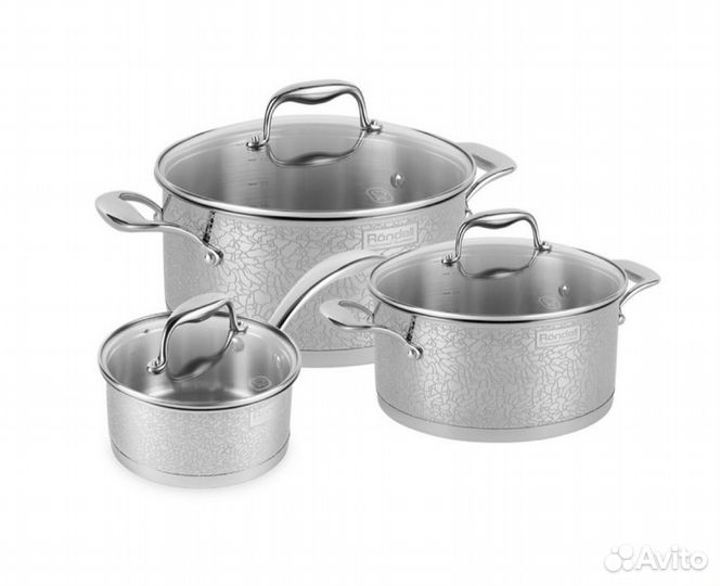 Набор кастрюль rondell vintage
