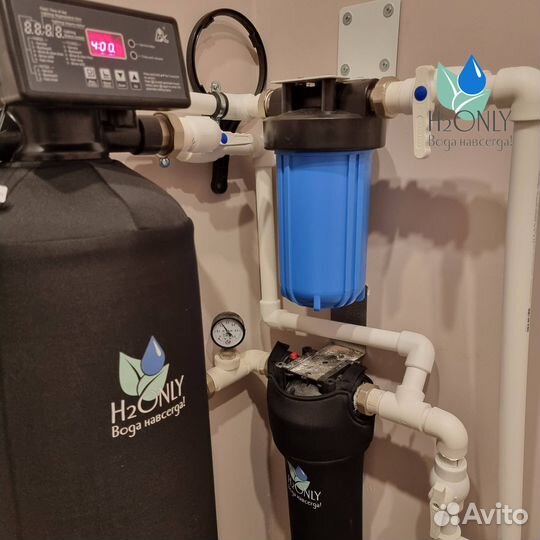 Обезжелезивание воды с загрузкой/Очистка воды