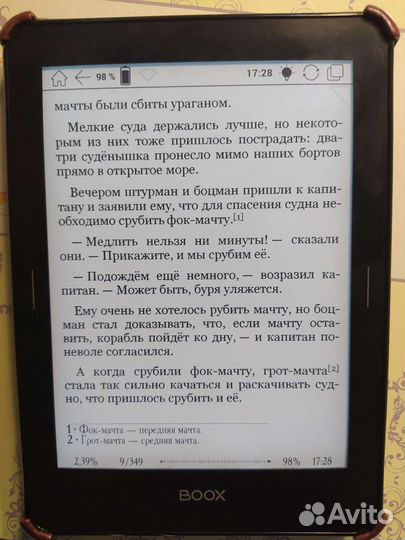 Onyx boox Monte Cristo 3 Книга с защитой экрана