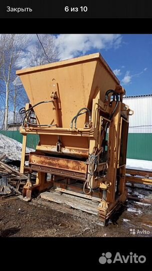 Продаётся установка для производства шлакоблоков