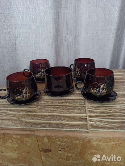 Чашка с блюдцем