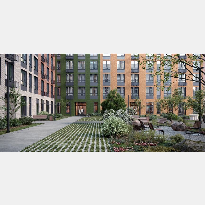 2-к. квартира, 52,5 м², 11/13 эт.