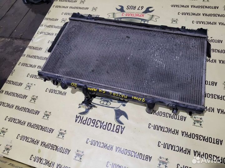Радиатор основной mazda 6 GH / atenza (под МКПП )