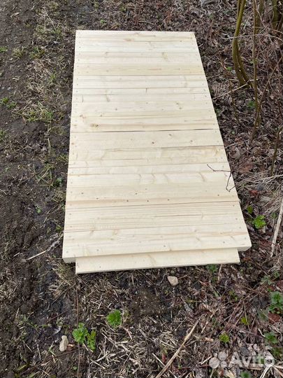 Дорожка деревянная (тротуар модульный)