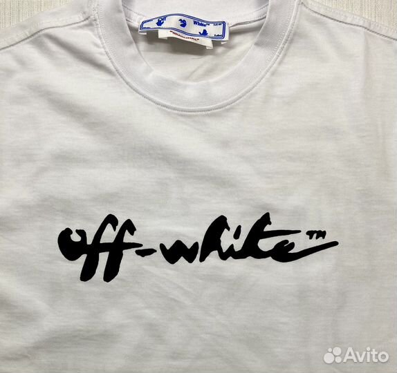 Off white футболка оверсайз