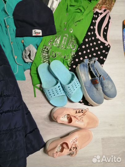 Вещи пакетом р42-44+обувь 36