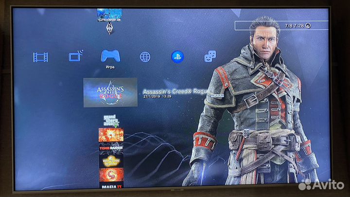 Игровая приставка ps3 slim 320Gb