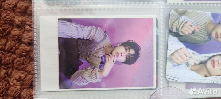 Stray kids rock star полароиды