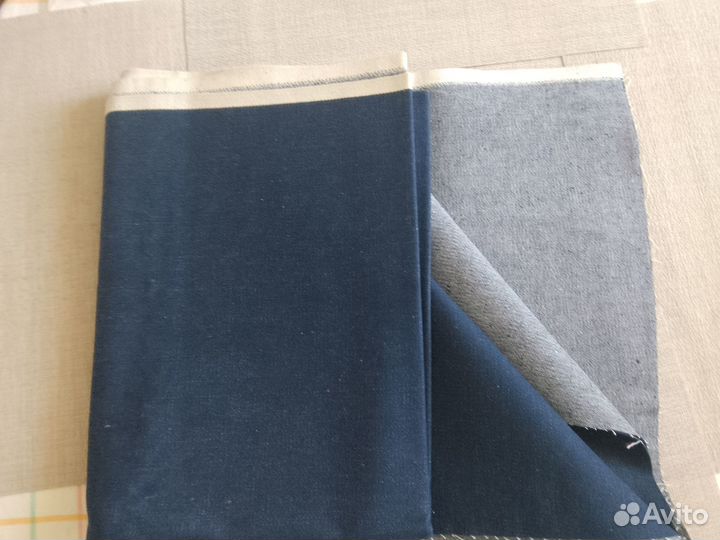 Отрез джинсовая ткань