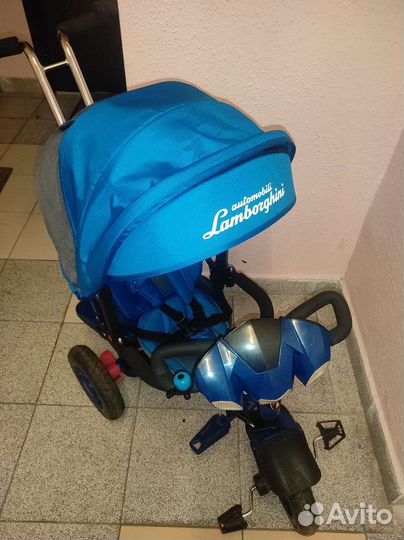 Велосипед детский трёхколёсный Lamborghini