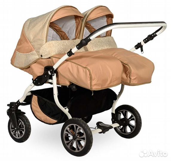 Коляска для двойни 2 в 1