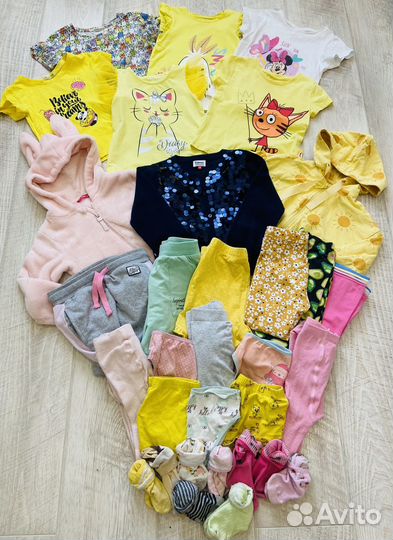Пакет вещей для девочки 98-104
