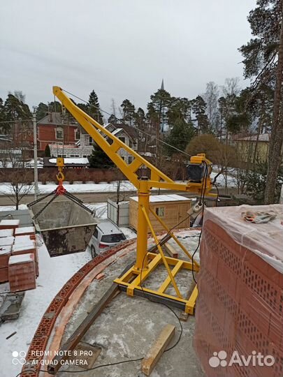 Строительный мини кран в аренду или купить