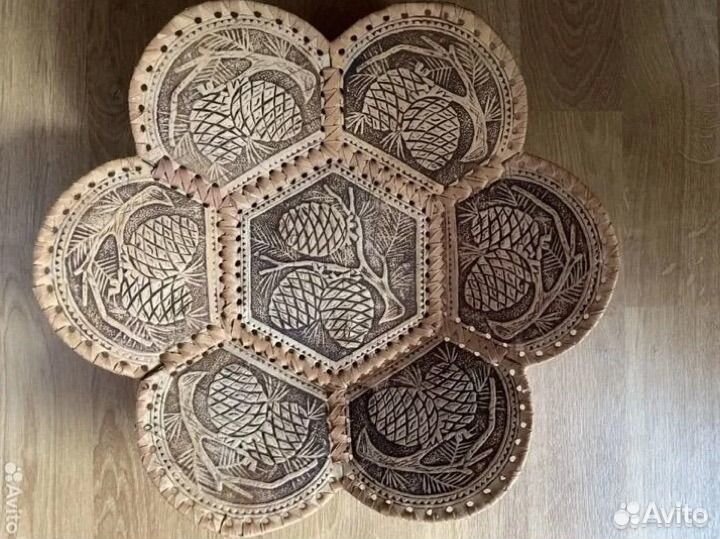 Тарелка из бересты