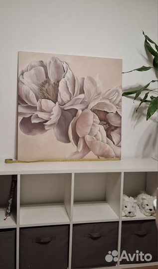 Пионы - Интерьерная картина ручная работа