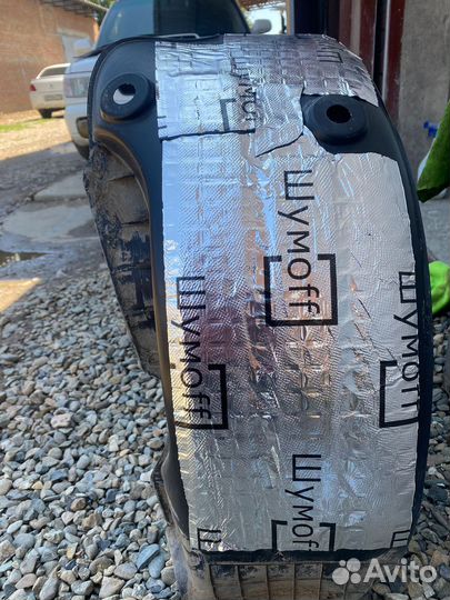 Шумоизоляция колесных арок