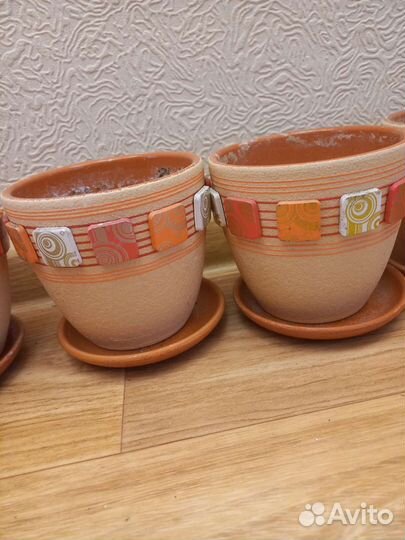 Горшки плошки кашпо