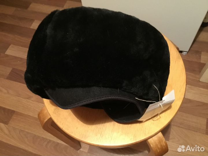 Шапка с цигейкой женская