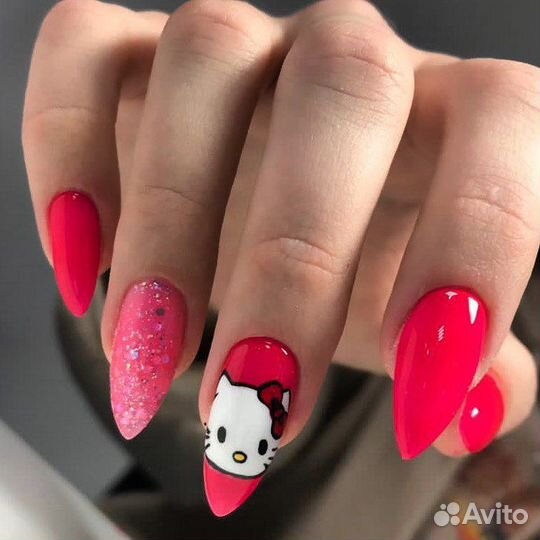 Маникюр с покрытием гель лак