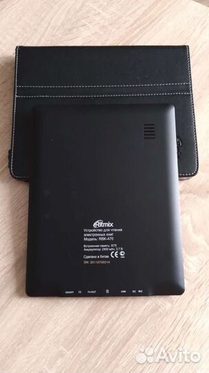 Электронная книга Ritmix (на запчасти)